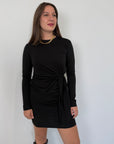 Haveone - Abito corto con fiocco