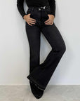 Civico23 - Jeans flare nero
