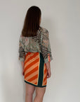 Haveone - Gonna stripes arancio