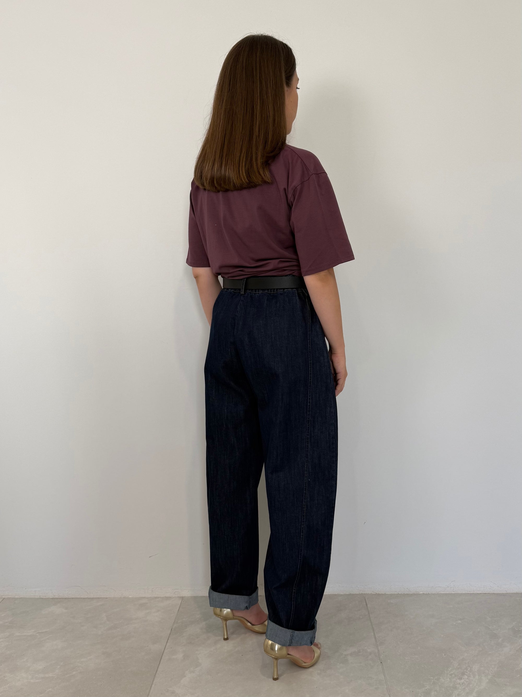 SusyMix - Pantalone in denim stellina