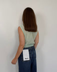 Tensione In - Camicia smanicata menta