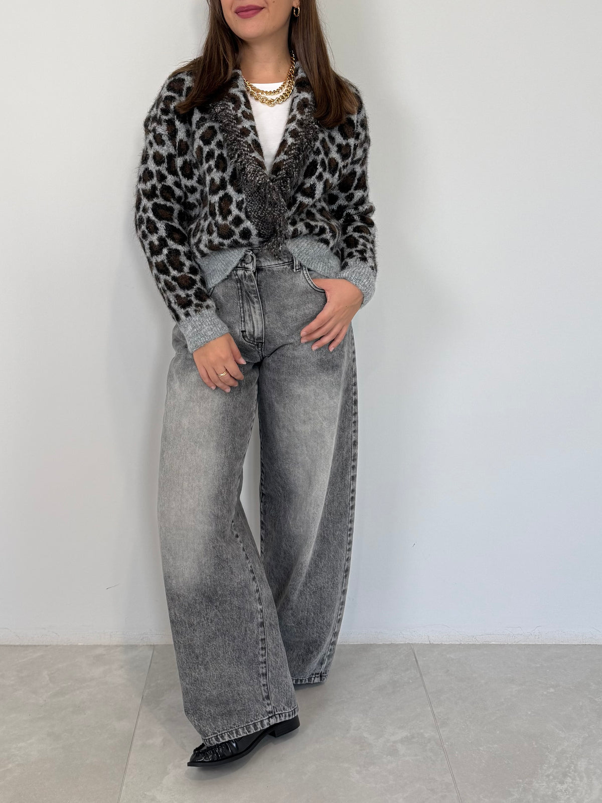 Haveone - Jeans bella grigio