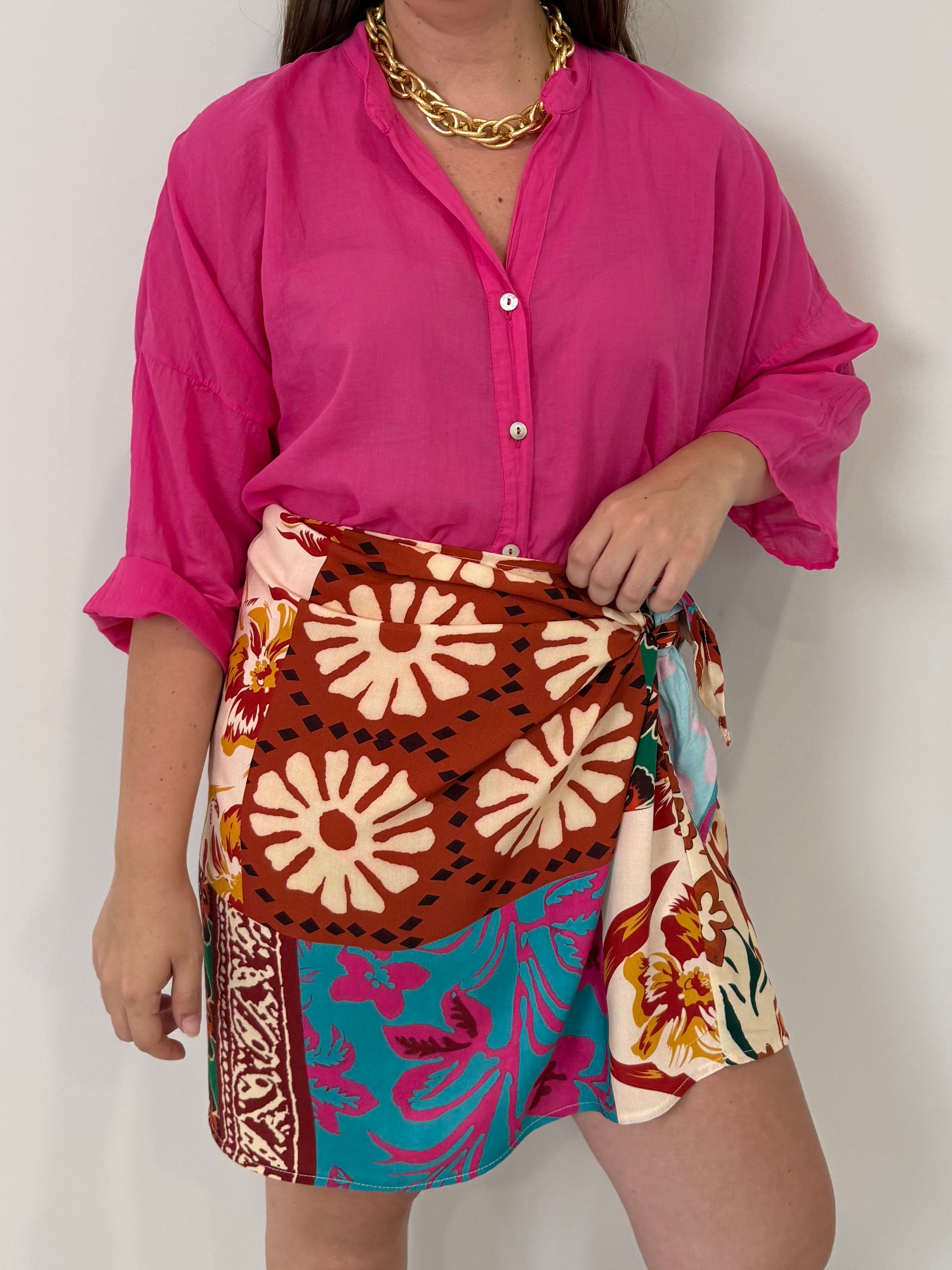 Tensione In - Gonna pareo cashmere