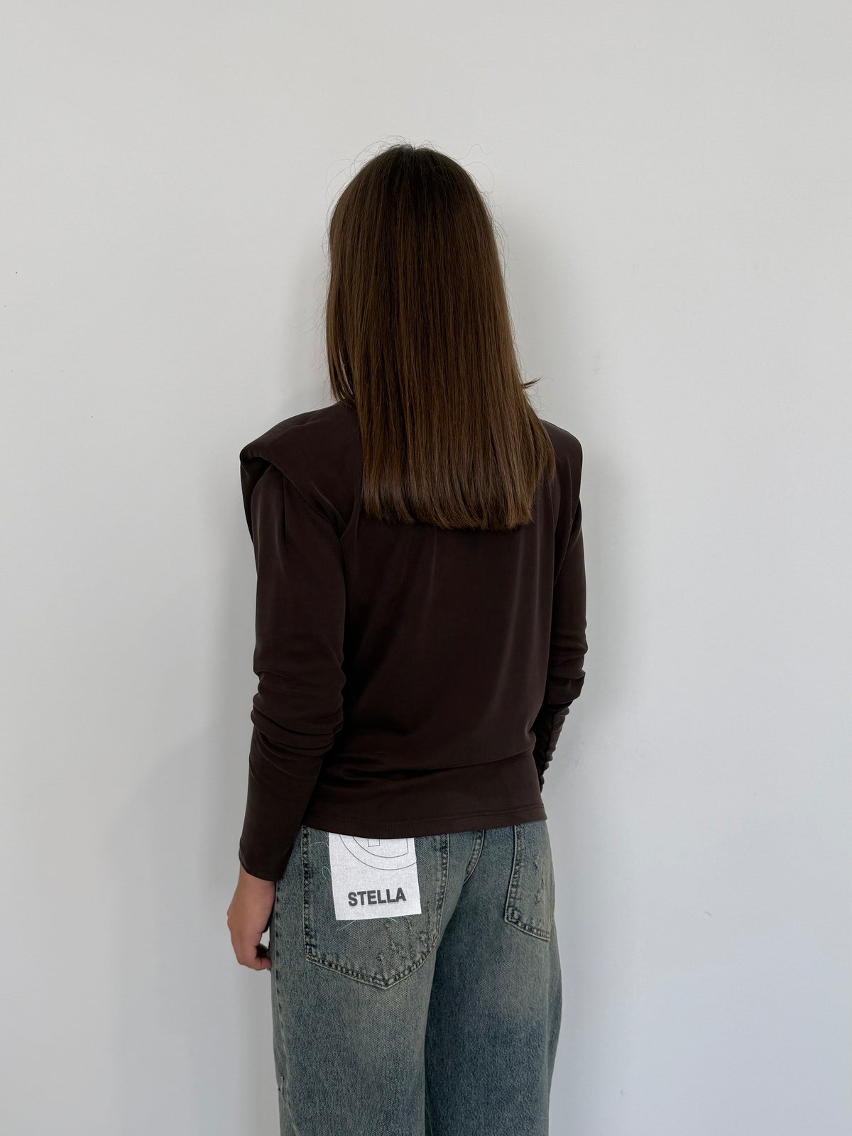 Haveone - Maglia con spalline e nodo moro