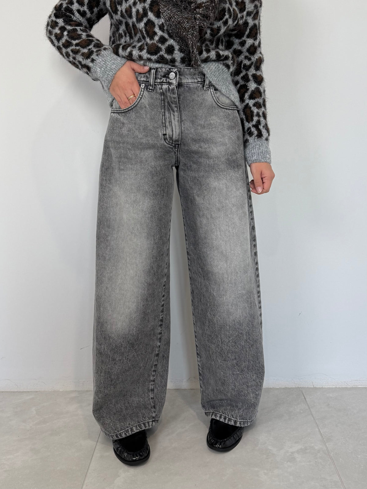 Haveone - Jeans bella grigio