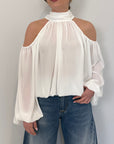 Haveone - Camicia cutout bianca