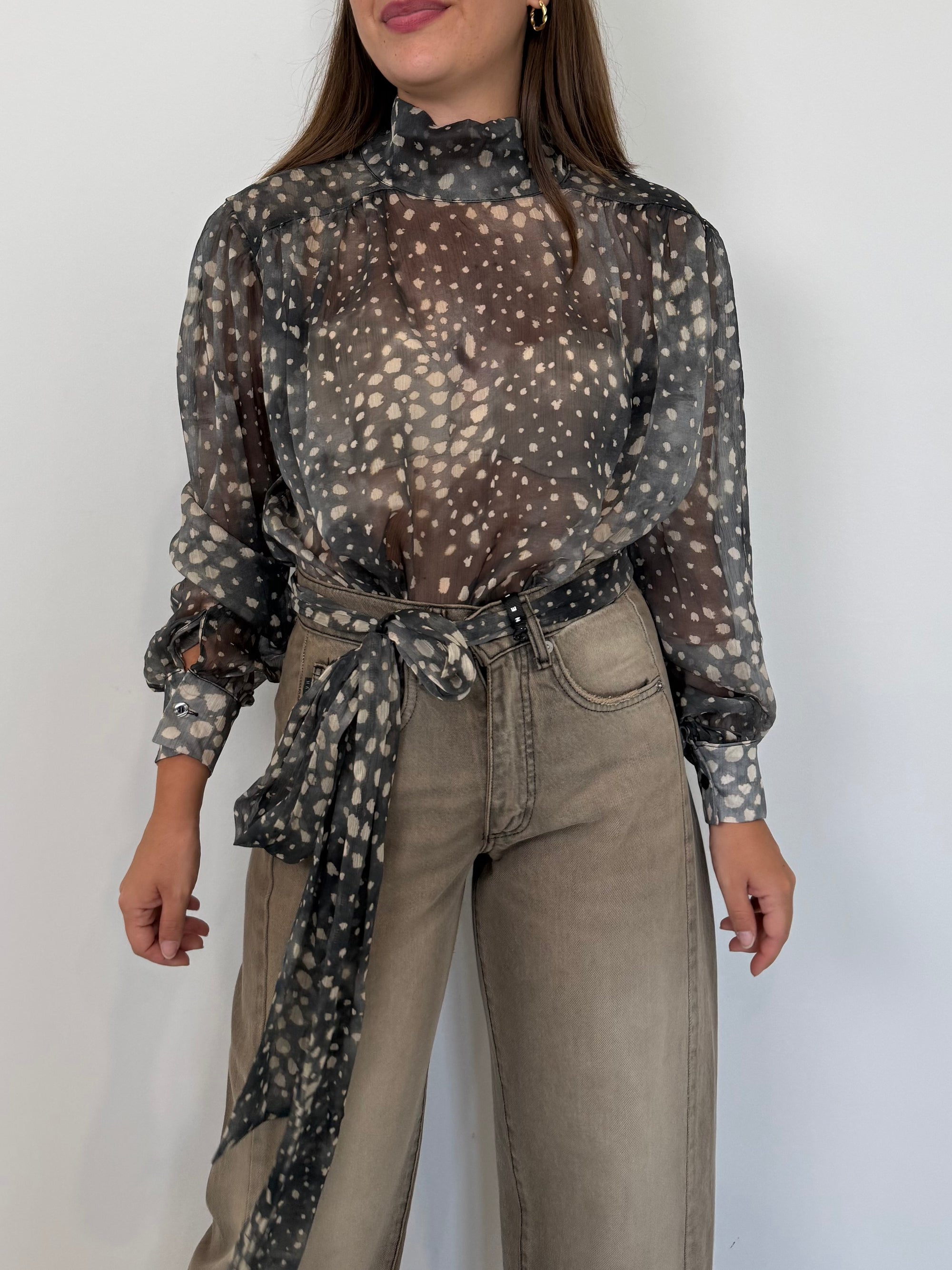 SusyMix - Camicia bambi nera