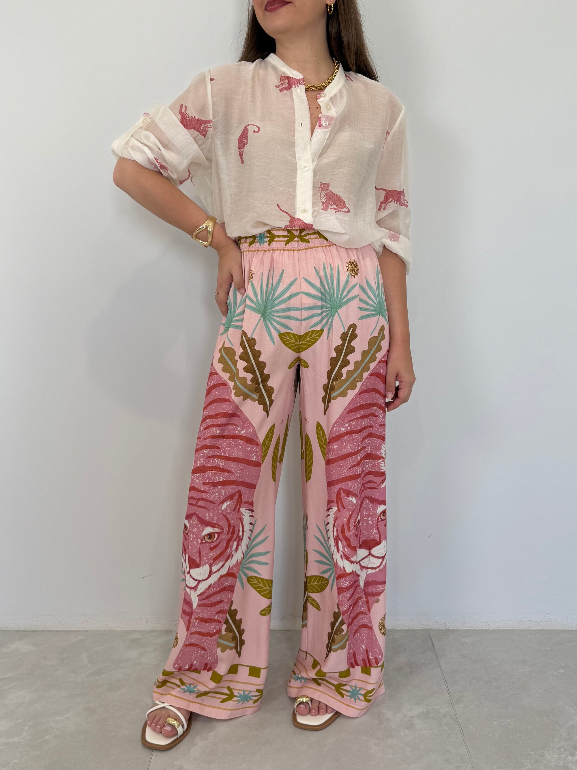 Haveone - Pantalone con tigre
