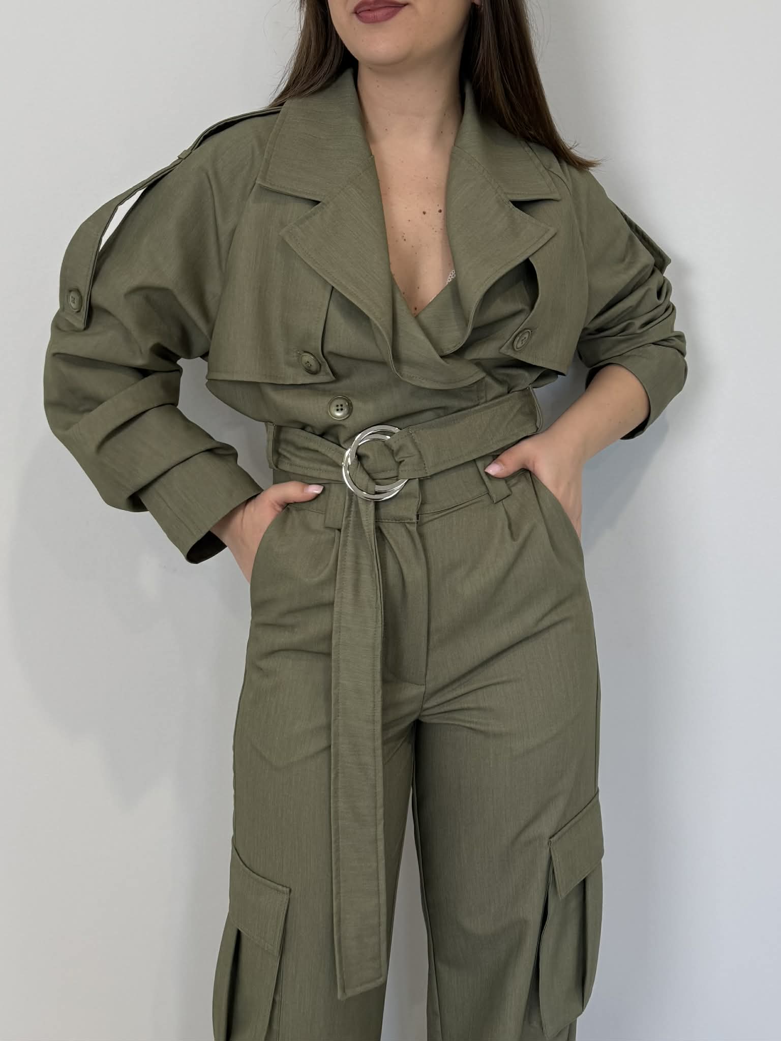 Haveone - Trench crop verde