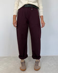 SusyMix - Pantalone punto Milano stellina vino