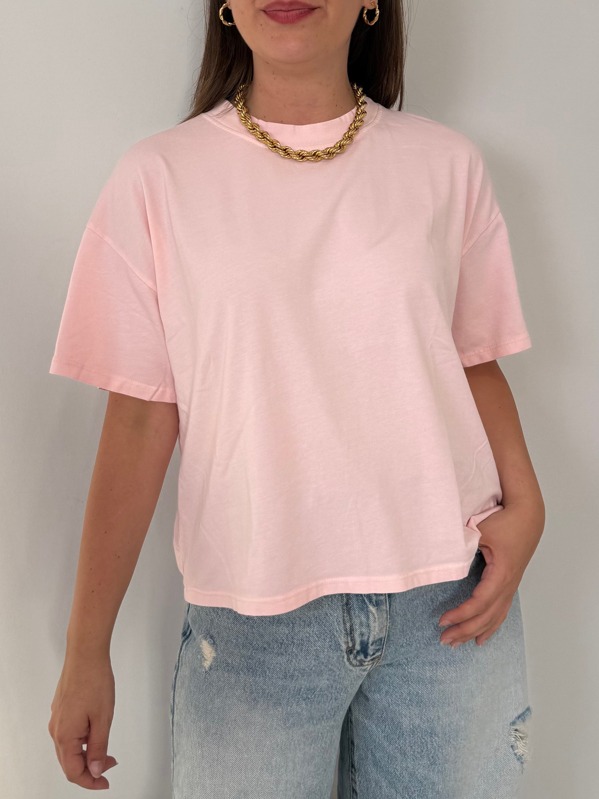 Haveone - Maglia m/corta scatola rosa