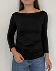 Tensione In - Maglia con scollo schiena nera