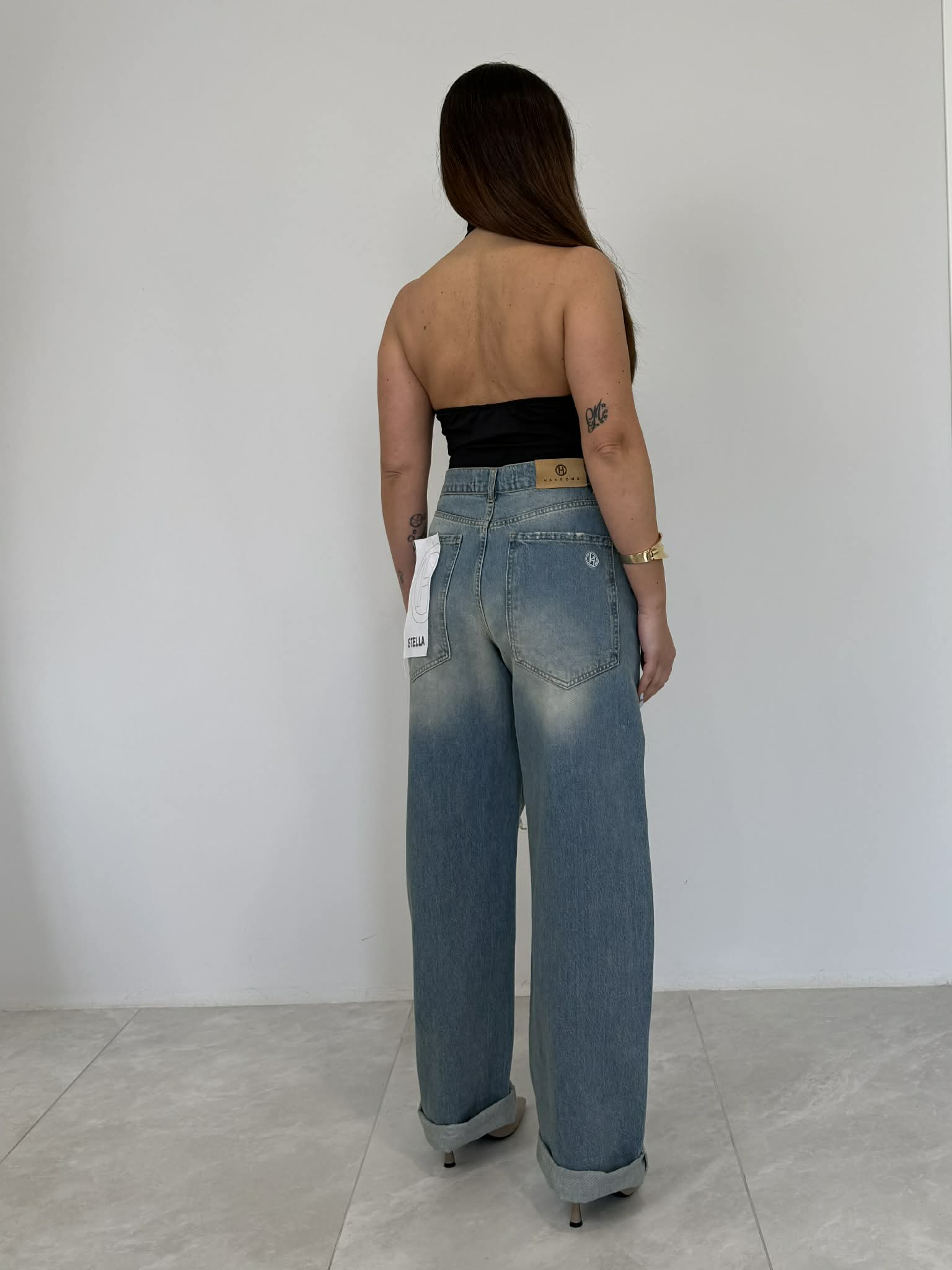 Haveone - Jeans Stella con strappi
