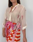 Haveone - Camicia con fantasia aragoste