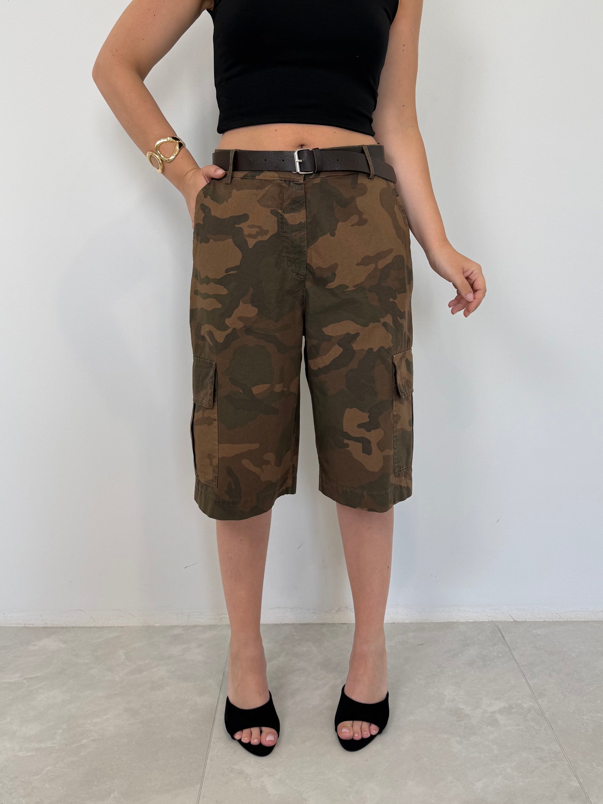 SusyMix - Bermuda cargo camouflage