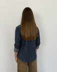 SusyMix - Camicia in denim con frange