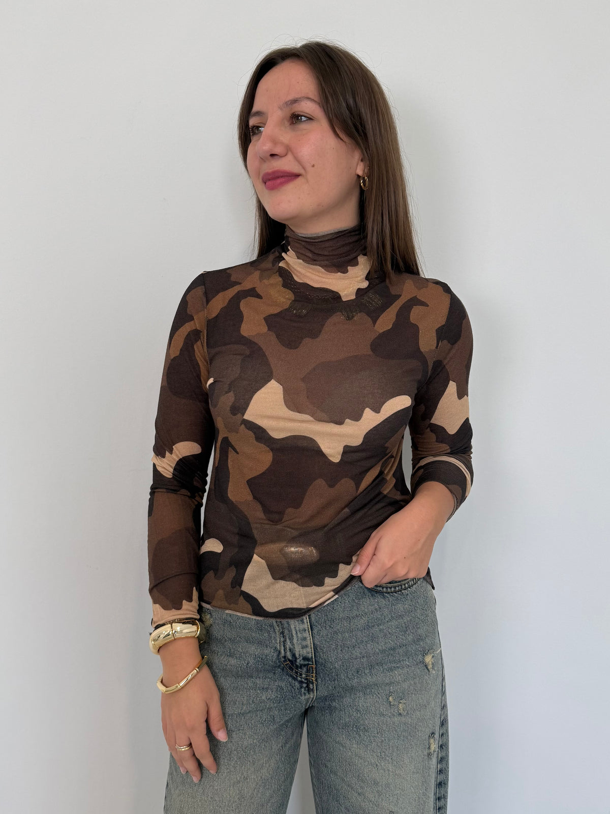 Haveone - Cashmerina dolcevita camouflage