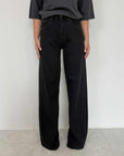 Two Way - Jeans a palazzo nero