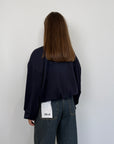 Haveone - Felpa con stampa blu