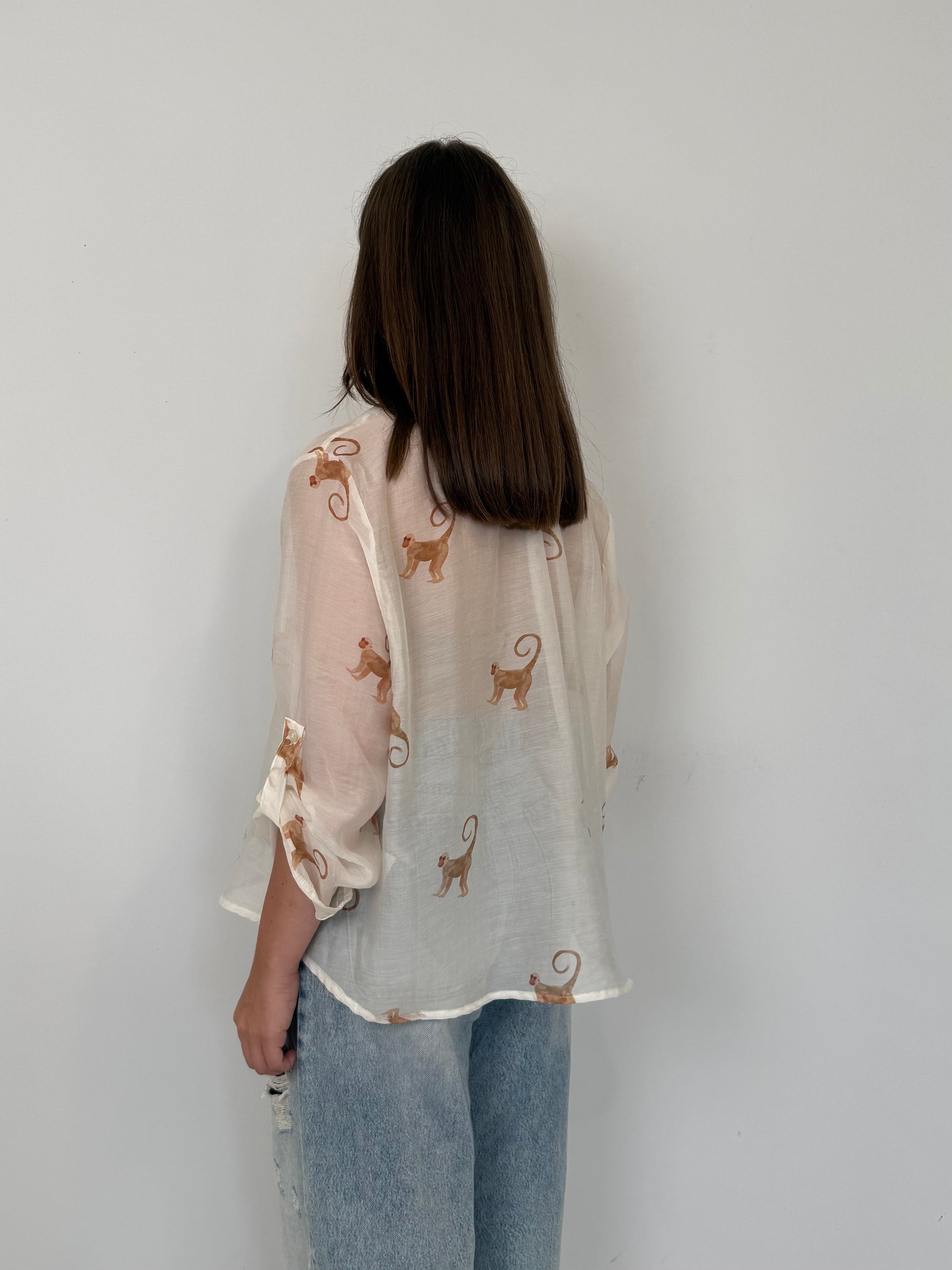 Haveone - Camicia con scimmie