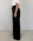 Tensione In - Pantalone cargo paracute nero