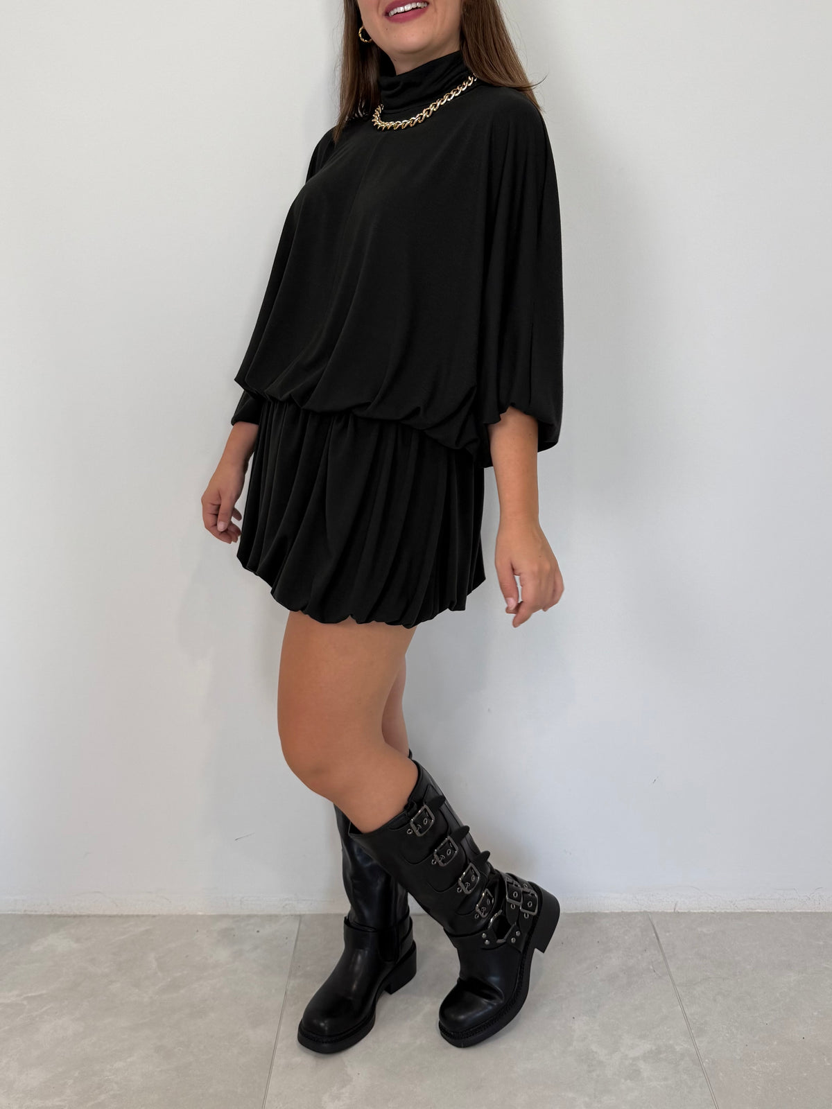 Haveone - Miniabito a palloncino nero