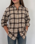 Civico23 - Camicia in flanella moro