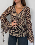 Tensione In - Camicia zebrata