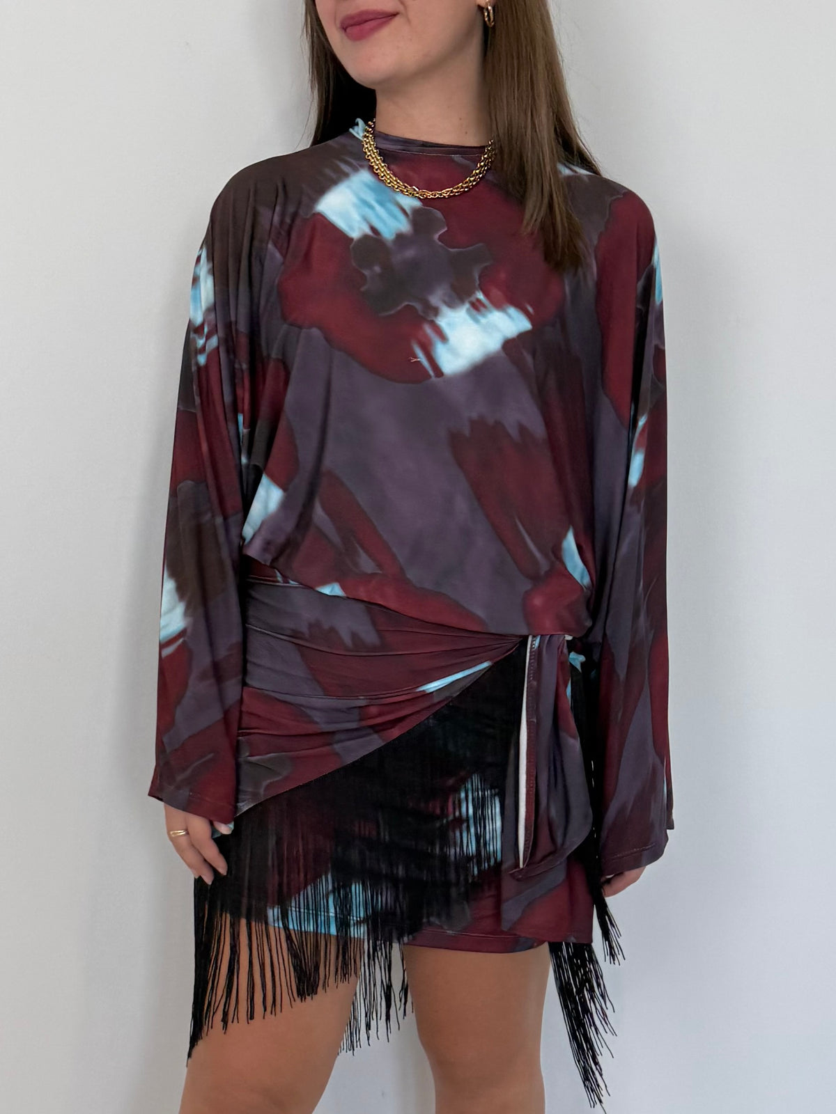Tensione In - Abito corto fantasia tie-dye