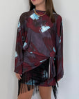 Tensione In - Abito corto fantasia tie-dye