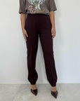 Haveone - Pantalone sigaretta vino