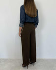SusyMix - Pantalone con catena moro