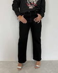 Tensione In - Pantalone a sigaretta nero