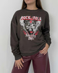 Haveone - Felpa rock roll moro