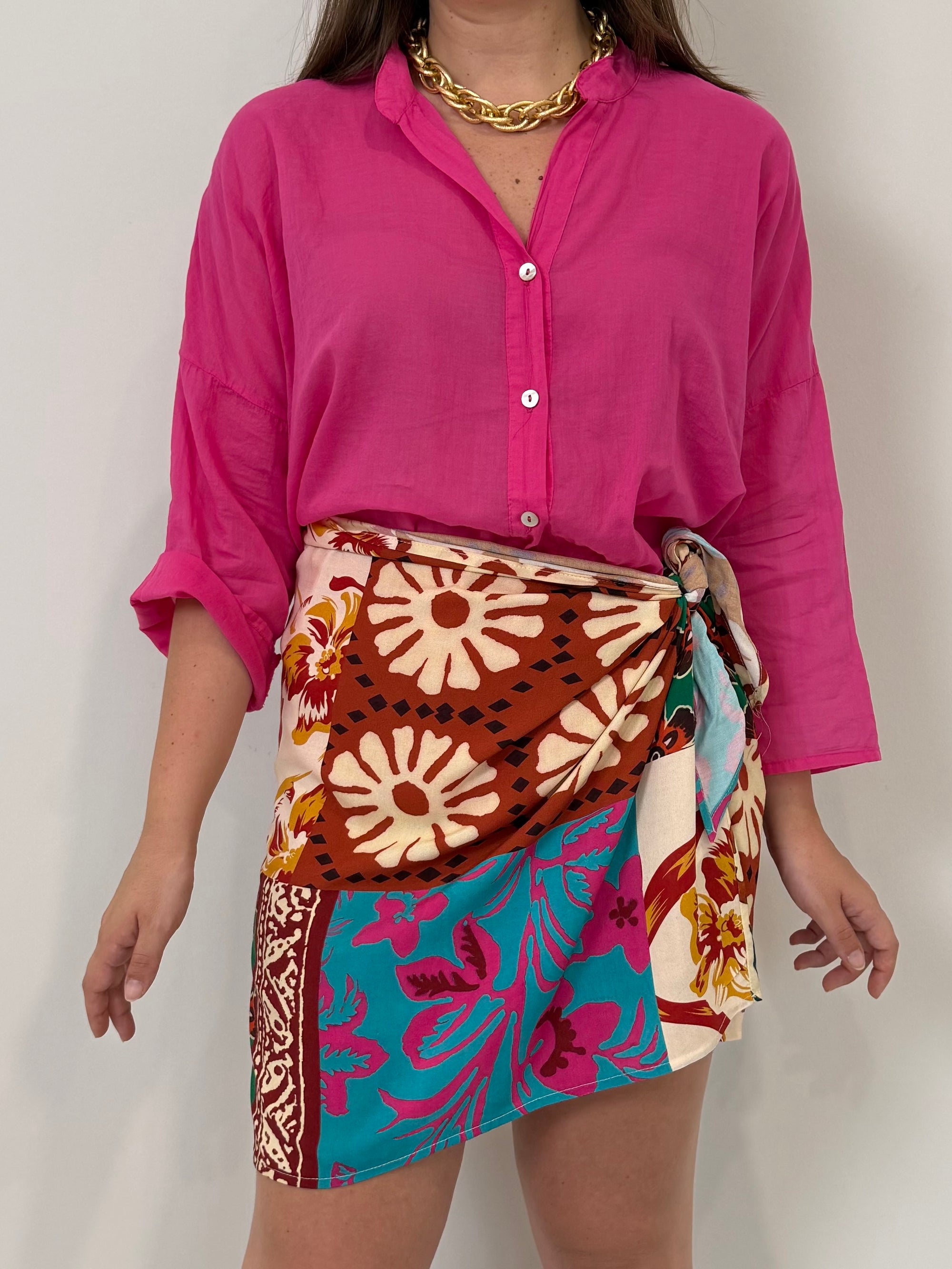 Tensione In - Gonna pareo cashmere