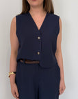 Haveone - Gilet easy blu