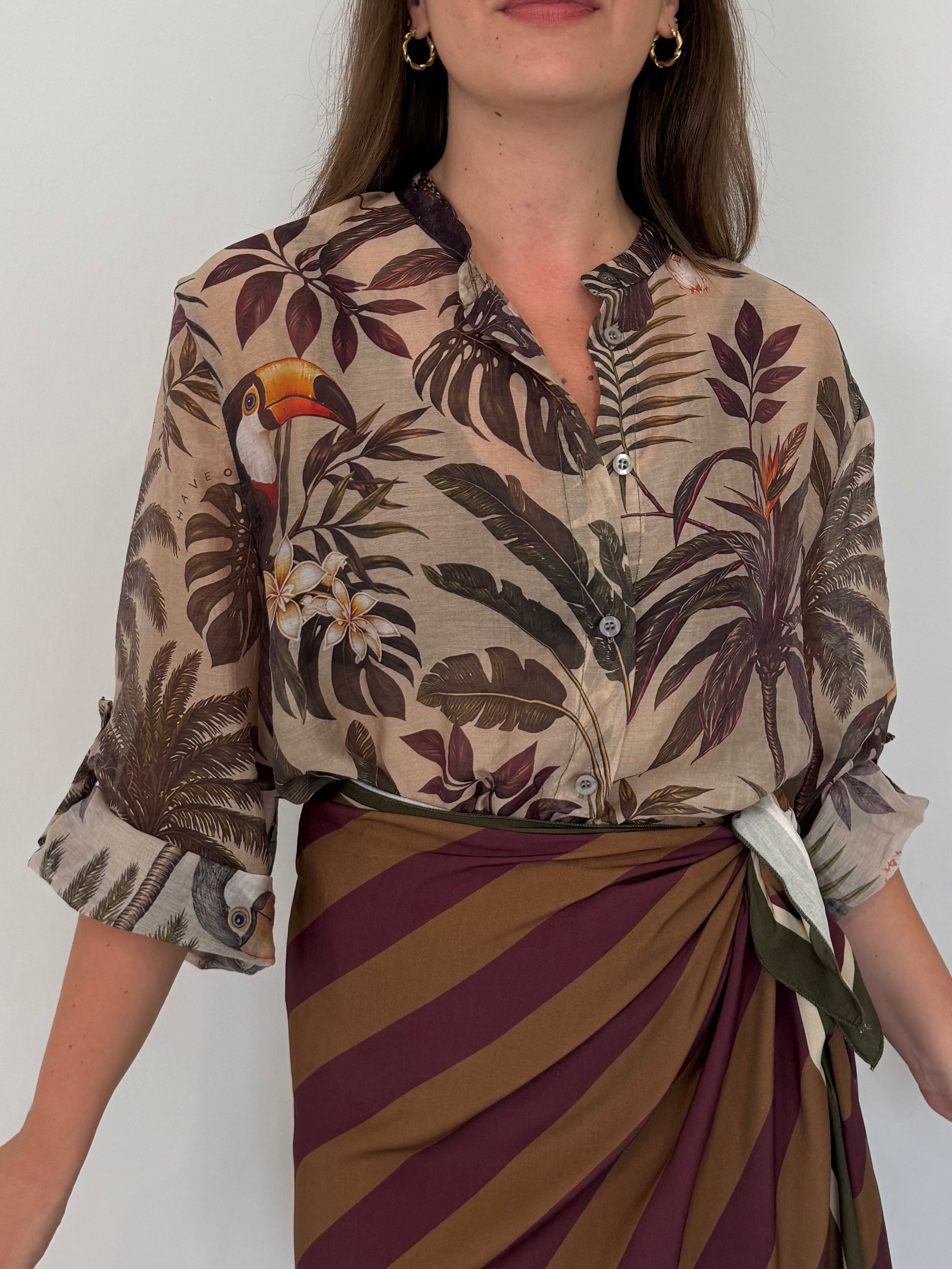 Haveone - Camicia tucano moro