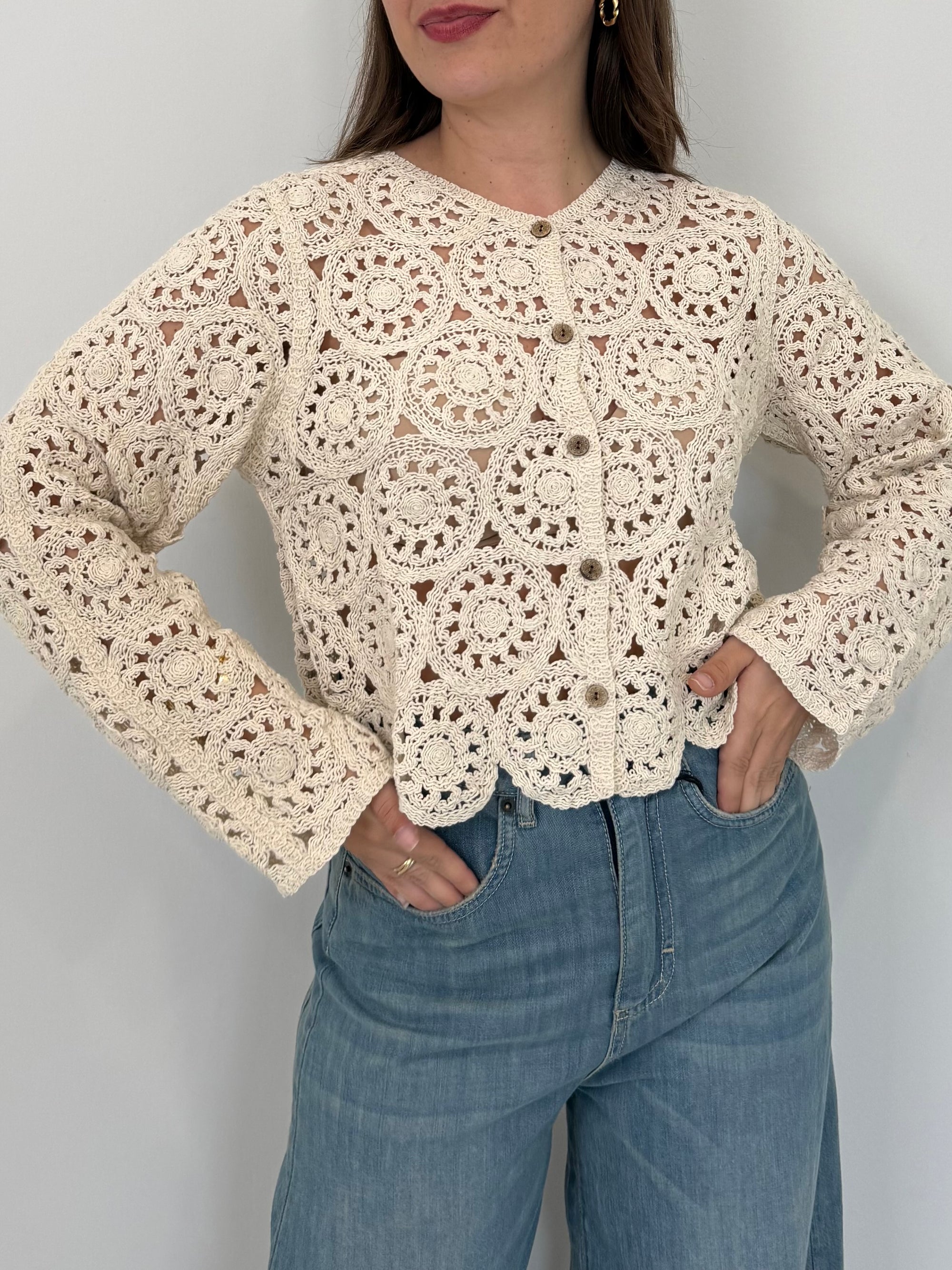 SusyMix - Cardigan in crochet