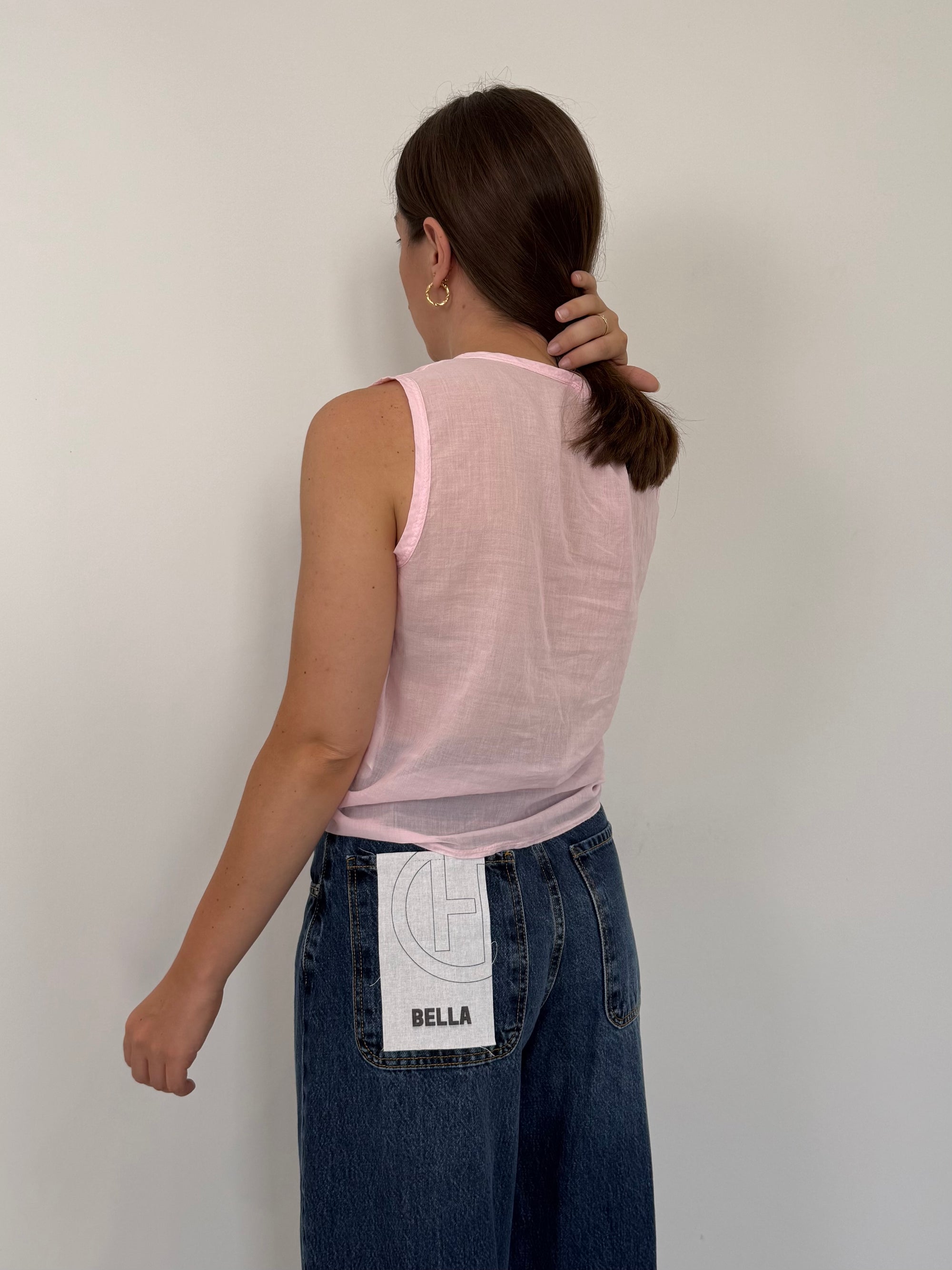 Tensione In - Camicia smanicata bubble
