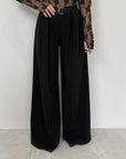 Dixie - Pantalone con cintura inserita nero