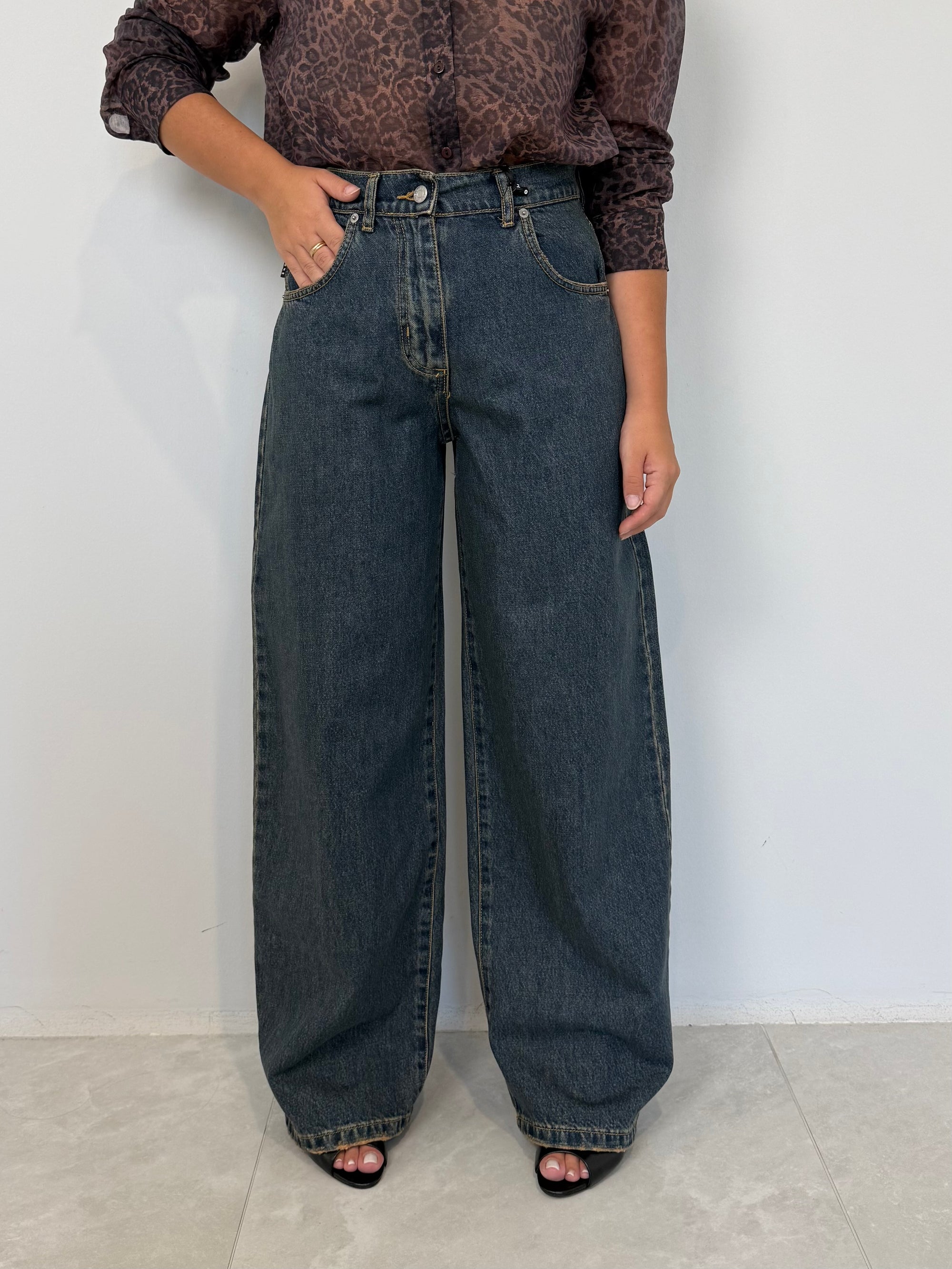 Haveone - Jeans bella lavaggio medio