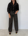 Haveone - Jeans Judo sovrattinto nero