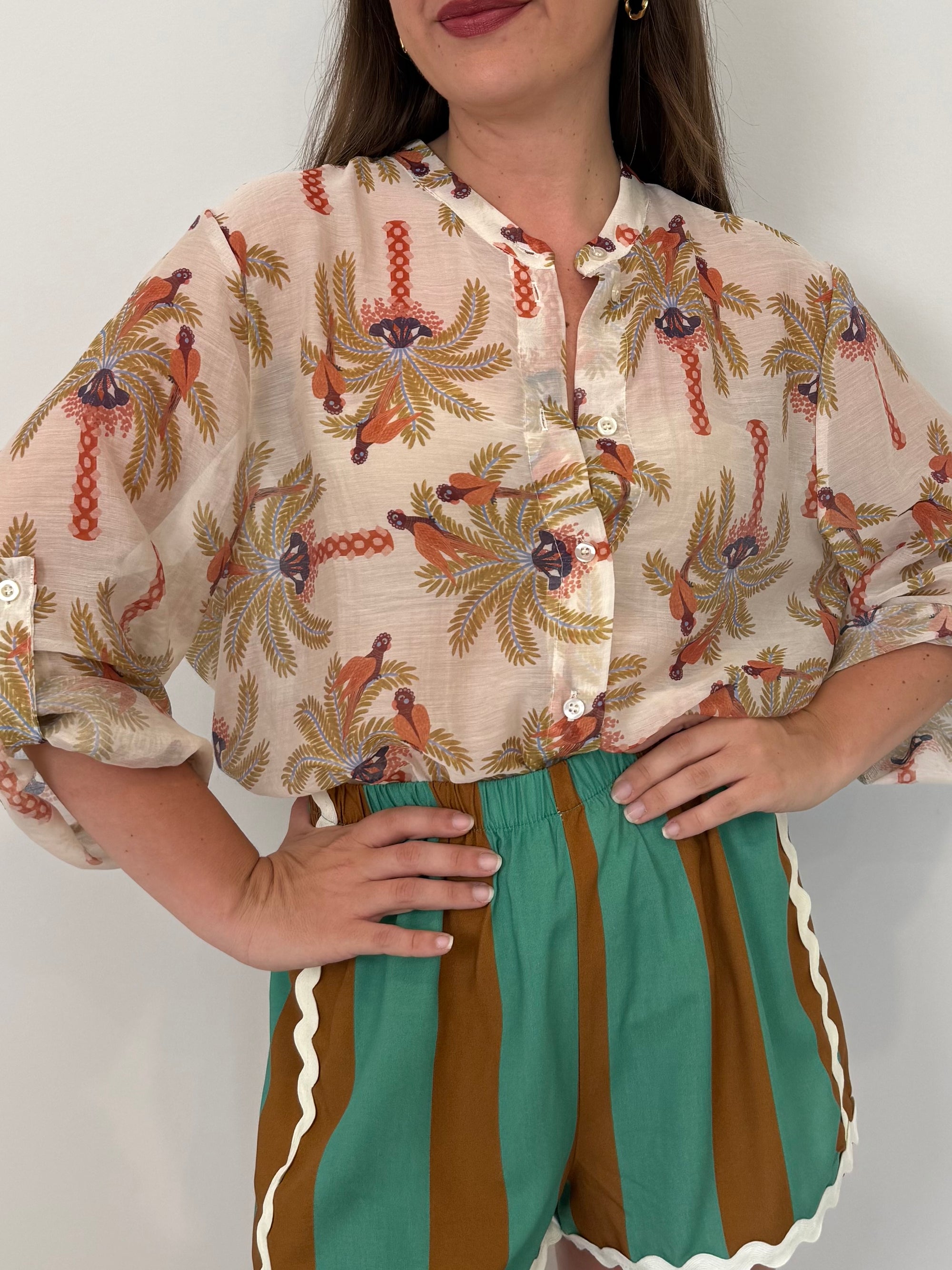 Haveone - Camicia con palme