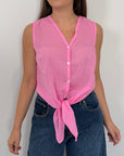 Tensione In - Camicia smanicata bonbon