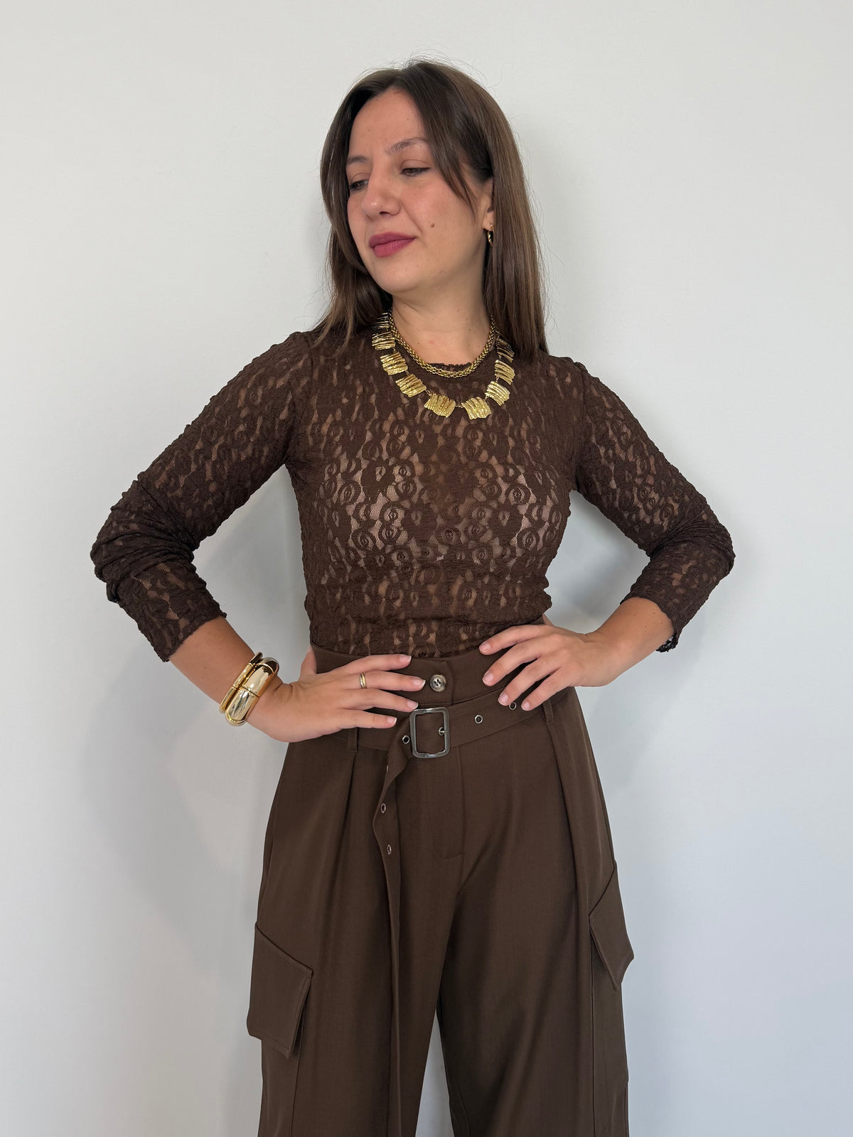 Haveone - Body in pizzo moro