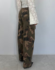 Haveone- Jeans cargo mimetico
