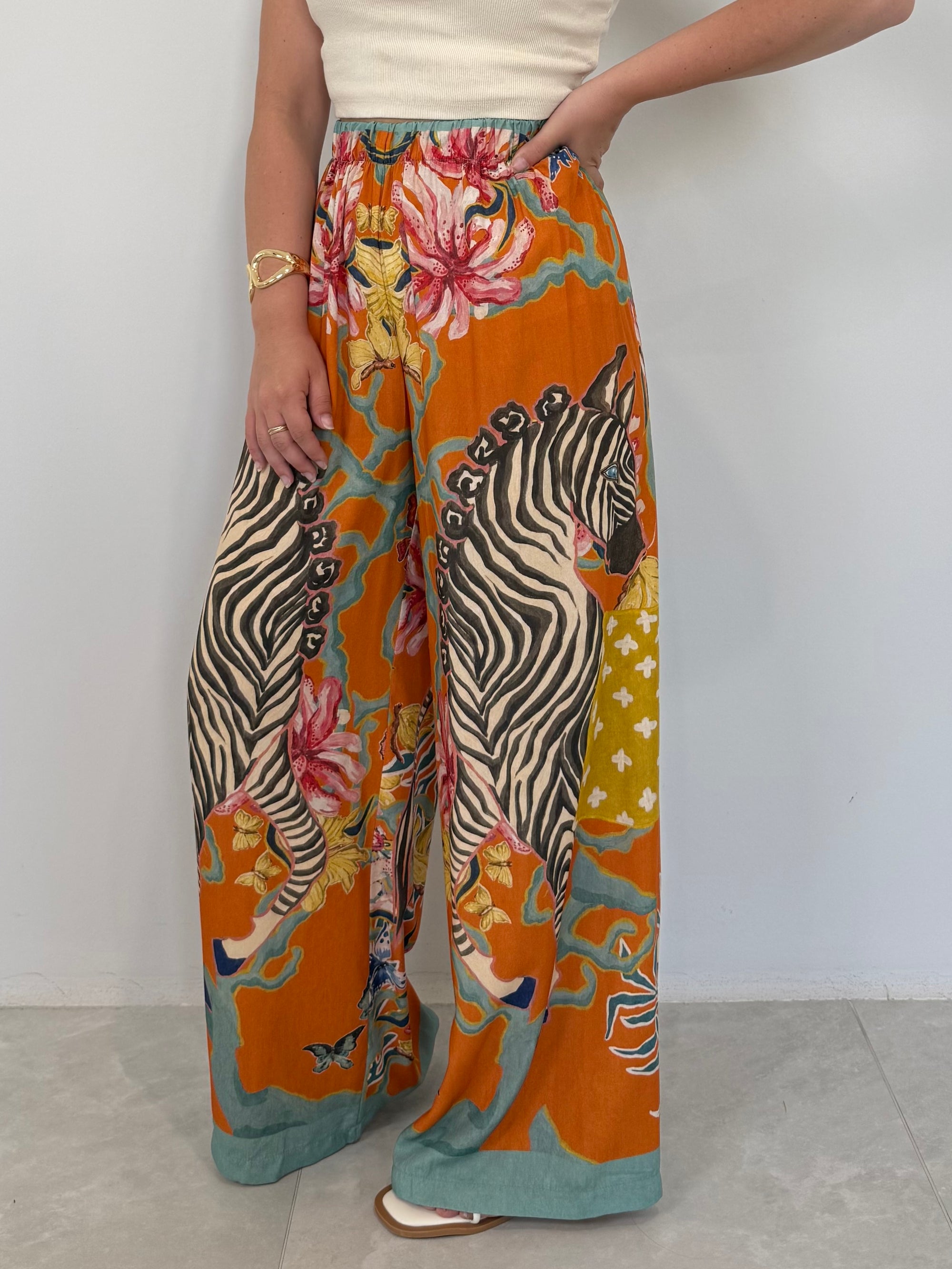 Haveone - Pantalone con zebre
