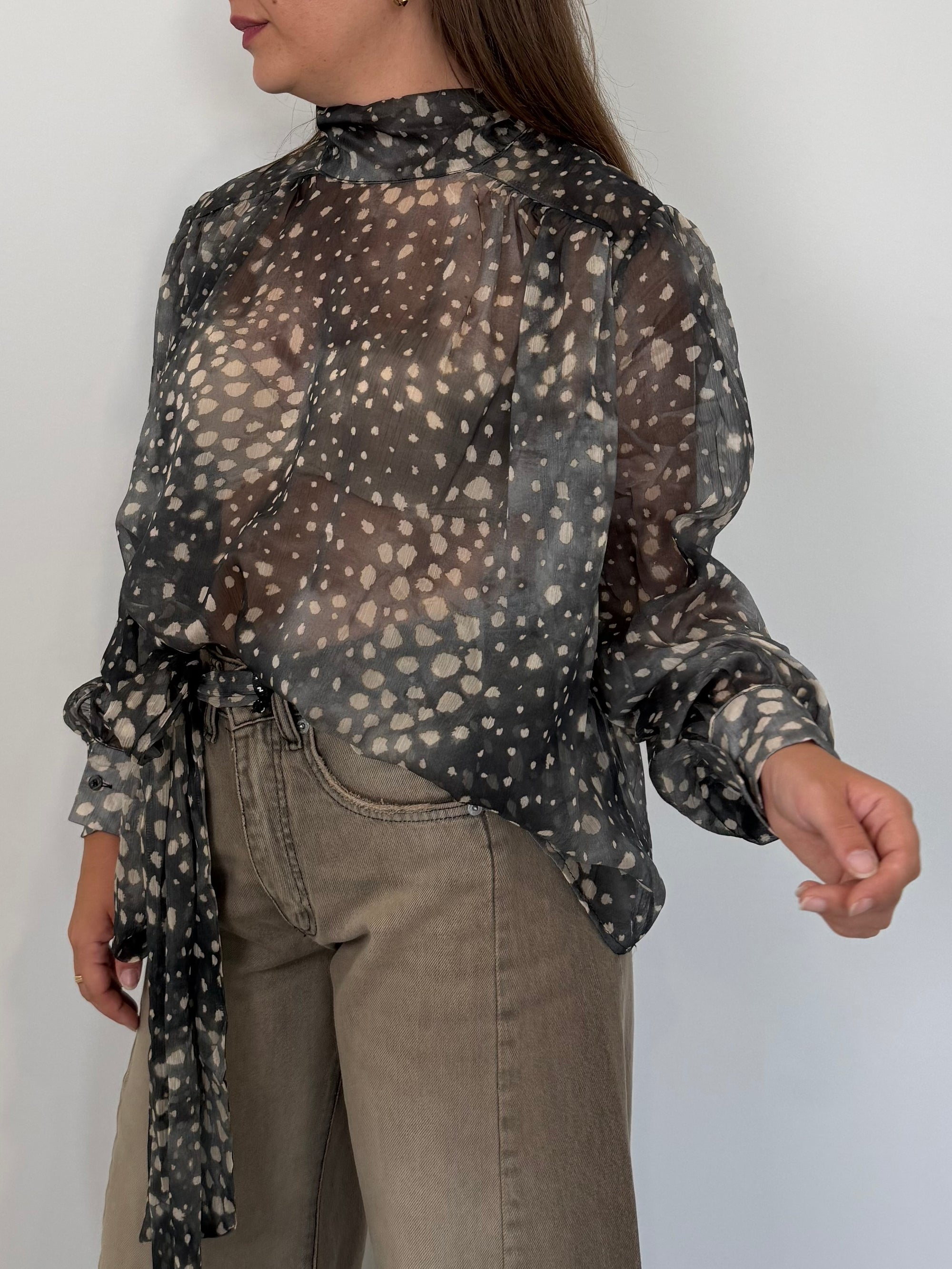 SusyMix - Camicia bambi nera