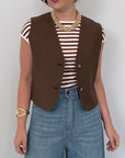 Haveone - Gilet easy moro