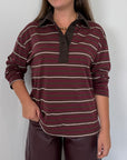 Haveone - Polo righe vino